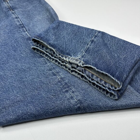 AGOLDE Women Blue Fusion Baggy Wide-Leg Hi-Rise Designer Luxury Jean W31-38/L32 - Picture 4 of 14